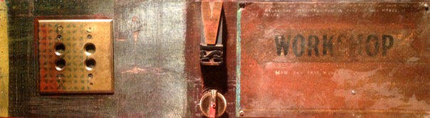 14. "uncovering direction, switching, dialing, wandering"  $500, medium:Shrubbi artist: Michael Biddison