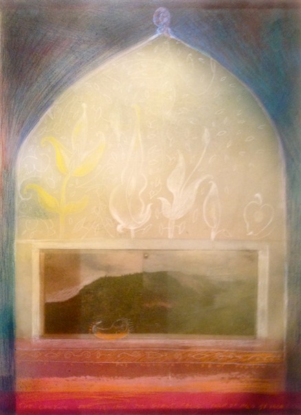 7. "Organic Shift: Nancy's Garden of Delight"  $600 medium:Shrubbi artist: Michael Biddison